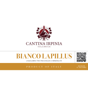 Bianco Lapillus - Fiano di Avellino Bianco | VinoLioItaly