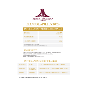 QR Code BIANCO LAPILLUS 2024