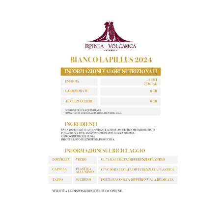 QR Code BIANCO LAPILLUS 2024